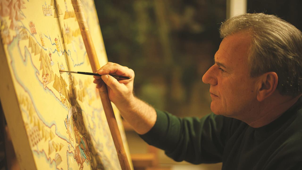 Δ. Λιντζέρης: Ένας πρώην πρόεδρος του ΕΟΦ εγκαινιάζει την πρώτη του έκθεση ζωγραφικής