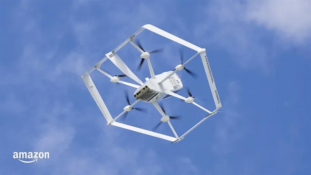 H Amazon ξεκινά την κατ οίκον παράδοση φαρμάκων με drone στο Τέξας