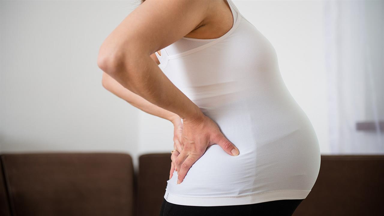 Έντονος πόνος στην πλάτη κατά την εγκυμοσύνη