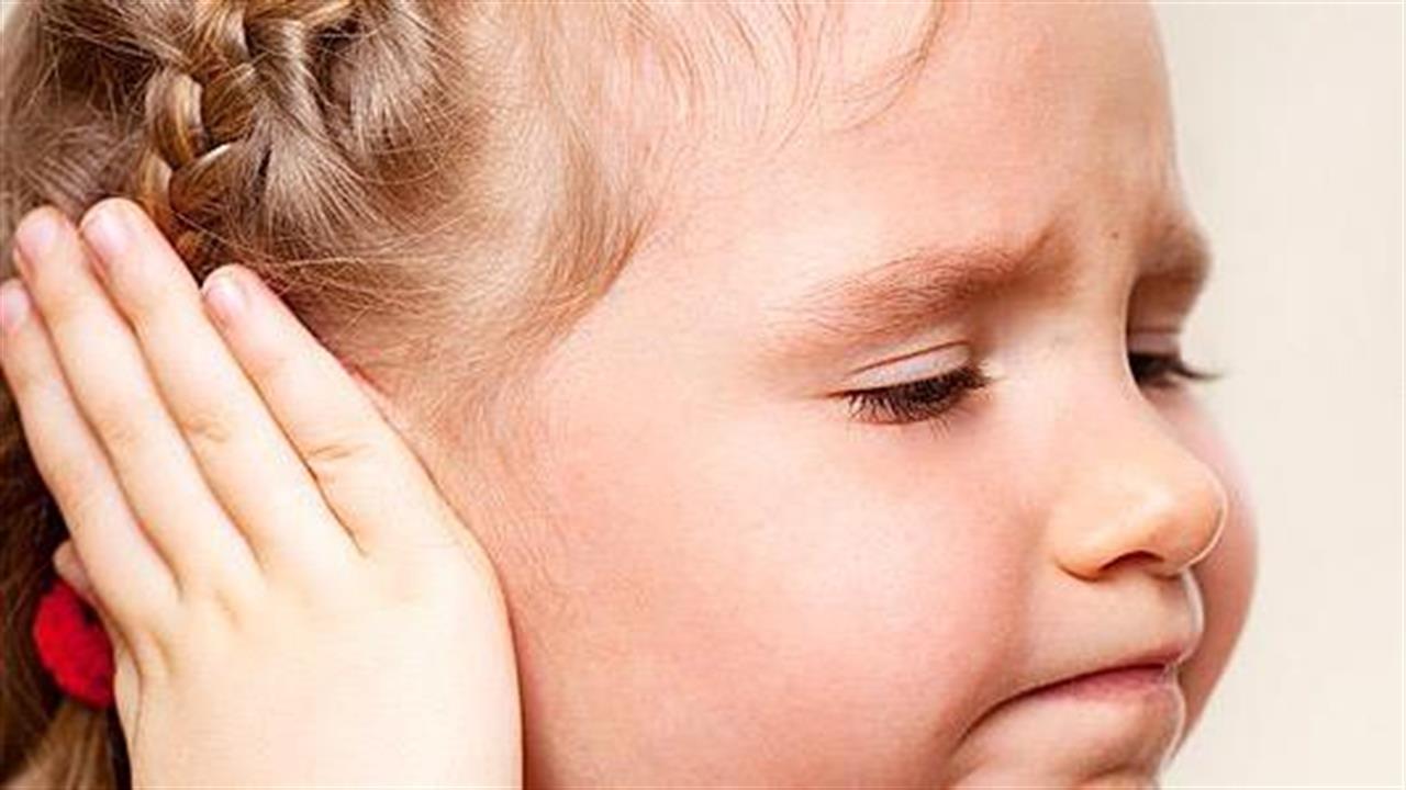 Η  πιο συχνή αιτία βαρηκοΐας σε παιδιά 2 - 5 χρόνων είναι  η  μέση ωτίτιδα με υγρό ή εκκριτική ωτίτιδα