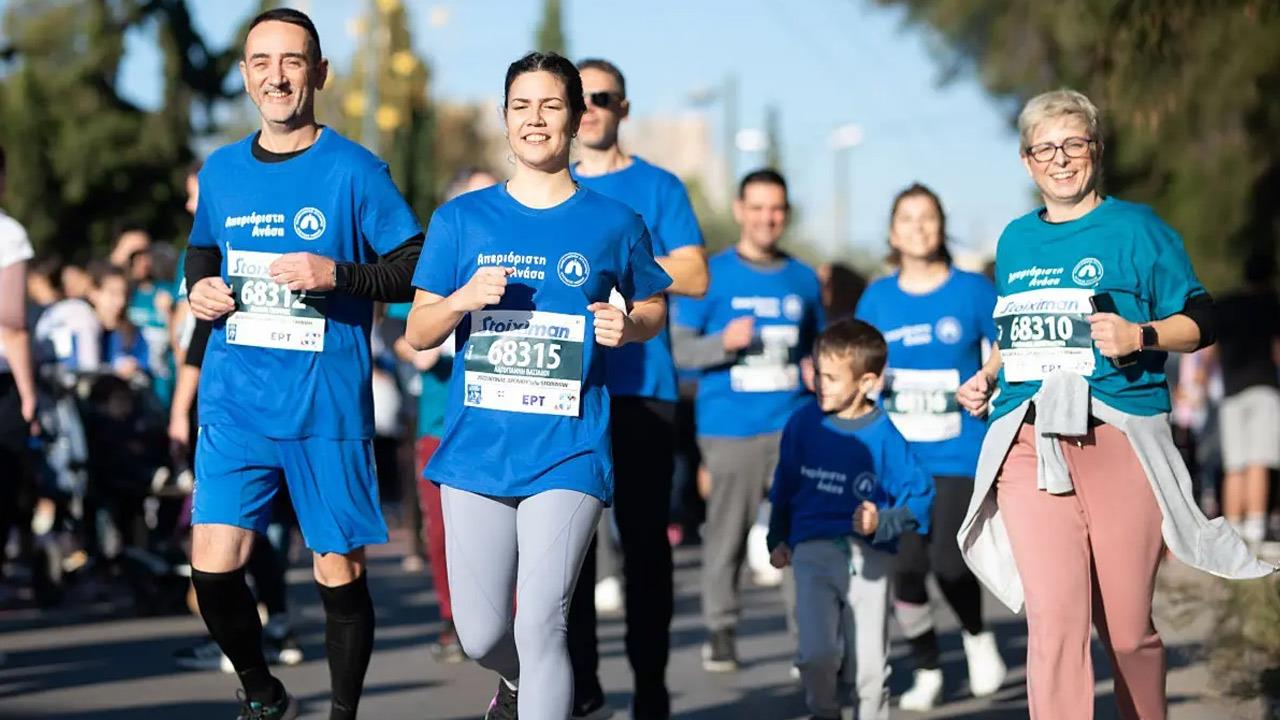 Για την Μαριάννα και για κάθε ασθενή: Η αγωνιστική ομάδα κυστικής ίνωσης έτρεξε τον 41ο Μαραθώνιο