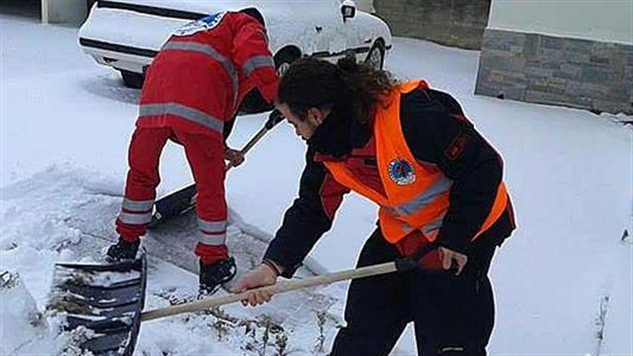 Επί ποδός η Ελληνική Ομάδα Διάσωσης τις ημέρες του παγετού