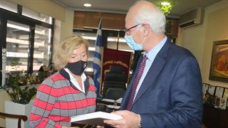 Περιοδεία της αναπληρώτριας υπουργού Υγείας Μίνας Γκάγκα στην Κεντρική Ελλάδα