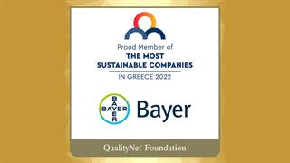 Η Bayer Ελλάς στις “Τhe Most Sustainable Companies in Greece 2022”