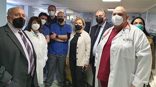 Tα νοσοκομεία Αργολίδας και Αρκαδίας επισκέφτηκε η Αναπληρώτρια Υπουργός Υγείας Μίνα Γκάγκα